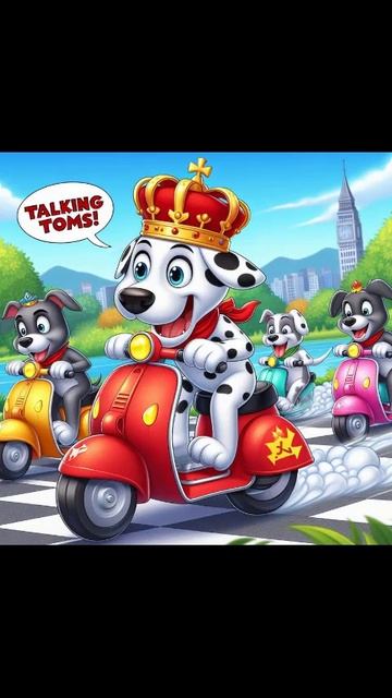 крутой далматинец