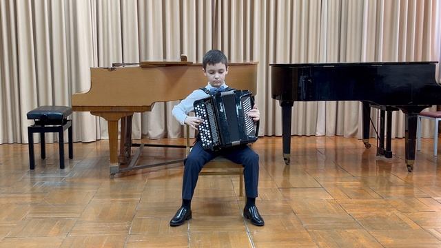 Петров Даниил 1 класс, ДШИ N 11 г. Новосибирск