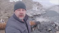 В центре февральской Кинешмы шумит пахучий фонтан