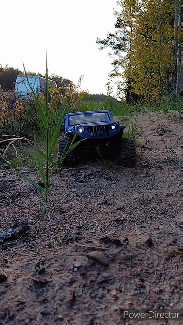 RC Jeep Wrangler JK Injora off road.