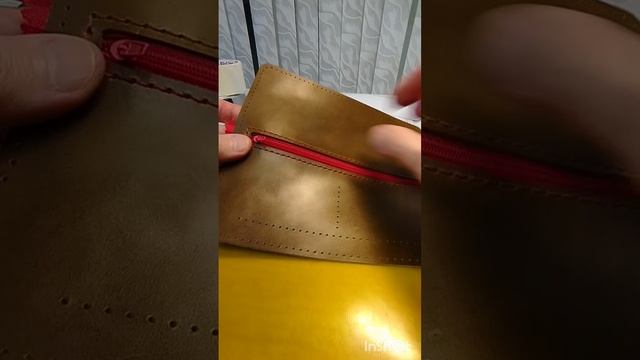 Кошелёк из натуральной кожи своими руками