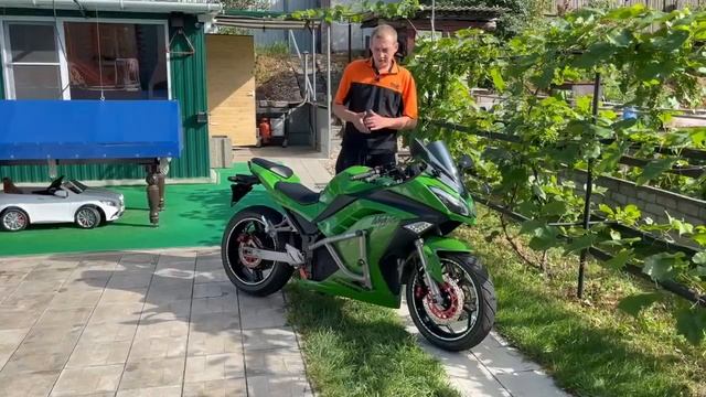 Электромотоцикл Kawasaki Ninja. Об Аккумуляторах