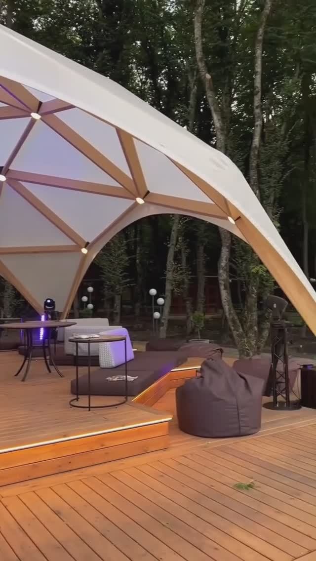 Шатер мечты: как Квадросфера делает отдых идеальным!