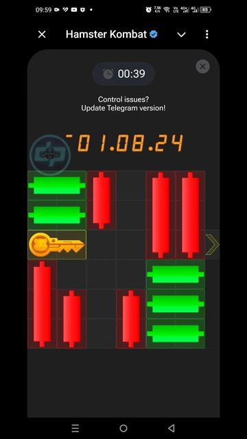 Hamster Kombat 02.08.24 new key. Хомяк новый ключ, головоломка. #hamsterkombat #хомякключ #TON