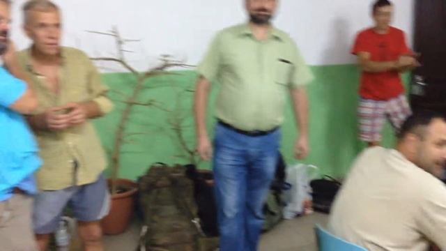 смена вахты волонтеров на приюте "Паруса надежды" г. Славянск