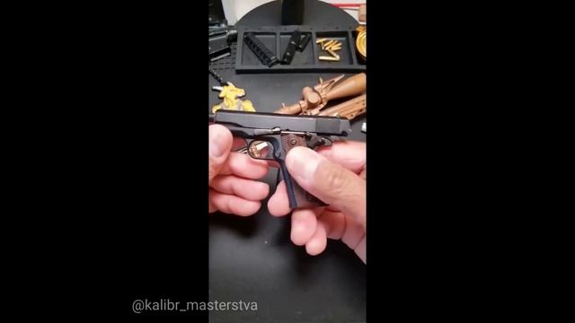 🔫 M1911: Миниатюрная версия легендарного пистолета Часть 2