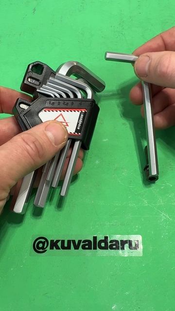 Набор ключей шестигранных ARNEZI R1060030 HEX короткие с магнитайзером