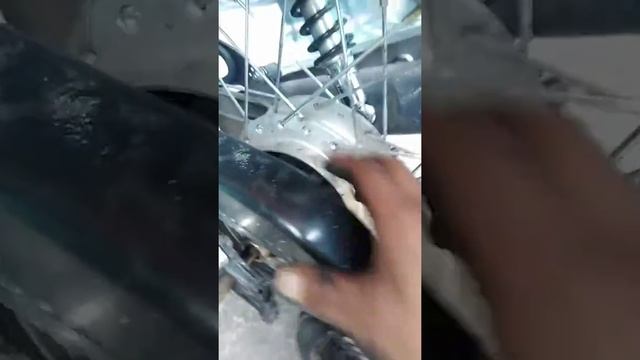 Problema con leva de freno en moto