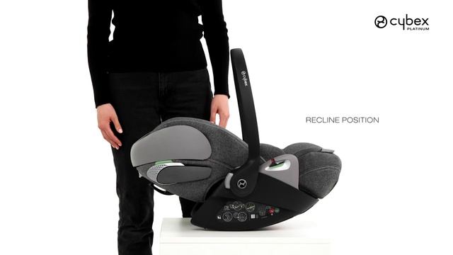 Как разложить спинку автолюльки Cloud T i-Size CYBEX