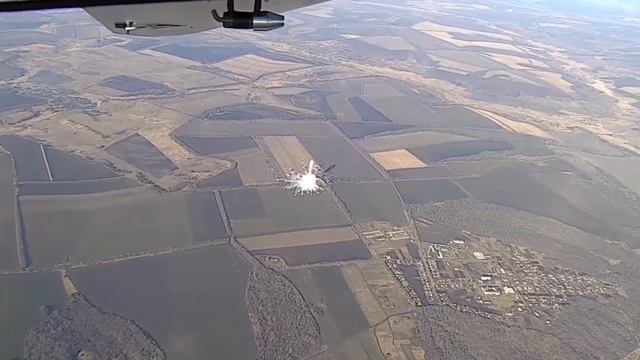 Уничтожение украинской зенитной батареи С-300 в районе Кременной, 01.2023