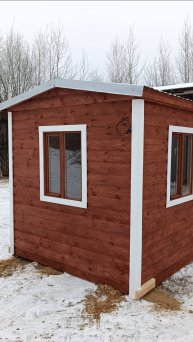 Видеообзор брусовой классической бани 2,3х6 метров.