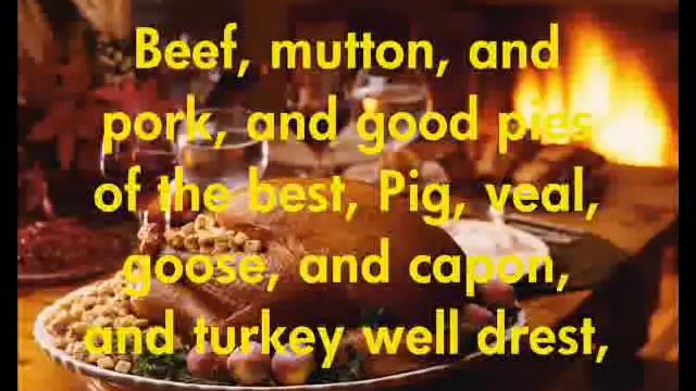 Christmas Cheer by Thomas Tusser (poetry reading)