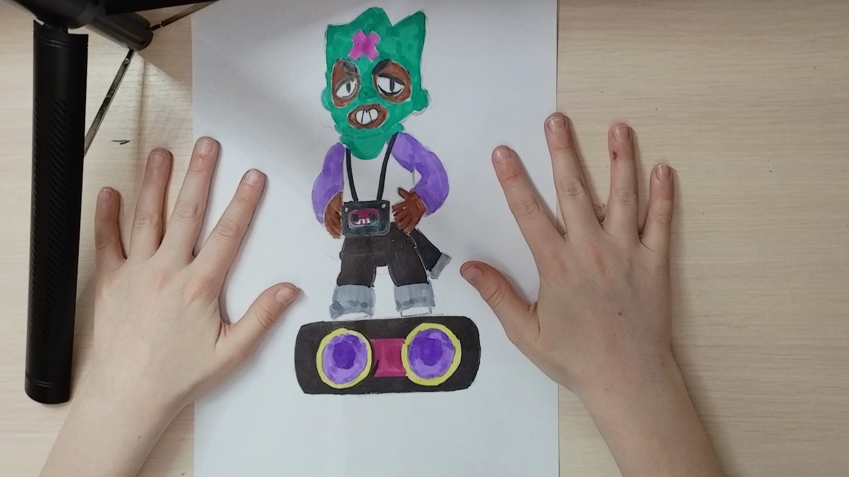 РИСУЮ ОЛЛИ ИЗ ИГРЫ БРАВЛ СТАРС!!!