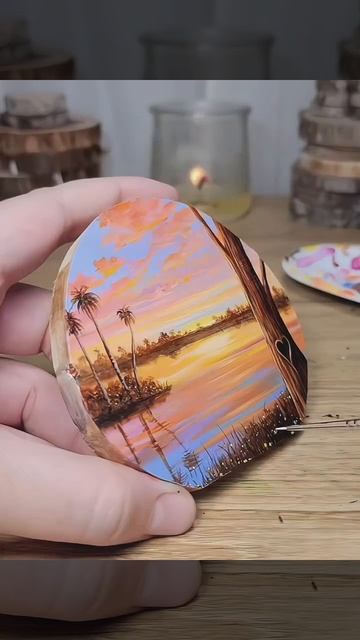 Миниатюры на природных материалах