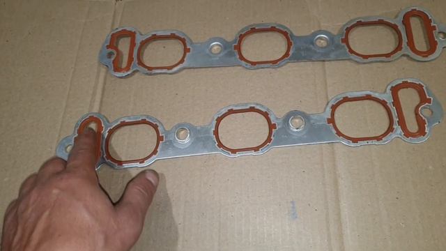 Прокладки развала блока -- повторное использование Chrysler 3,5L