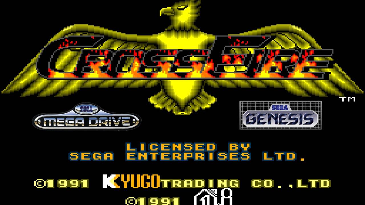 CrossFire (Super Airwolf) | Sega Mega Drive (Genesis).