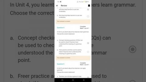 Unit 6 | Module 3 | Certificate Download | End of Module Quiz
