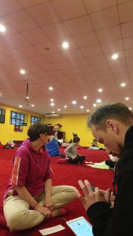 экзамен в международном открытом йога университете. Юля Ананда Вита