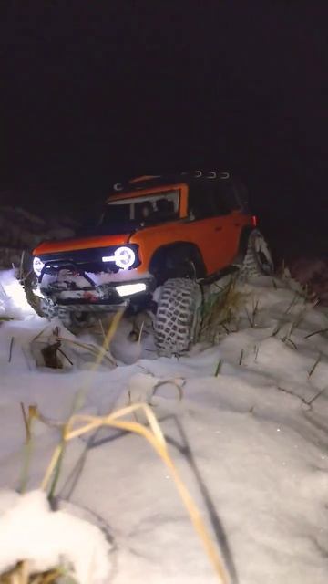 RC Winter Trophy Ford Bronco HB Toys R1001 Hobbywing Fusion SE 1800kv.