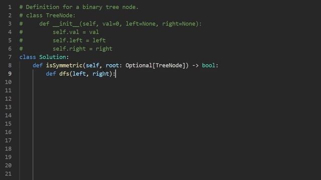 Leetcode 101: Symmetric Tree (RU)