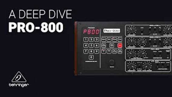 (XNB) The PRO-800 Behringer complete Deep Dive guide tutorial / Полный курс обучения PRO-800 от XNB