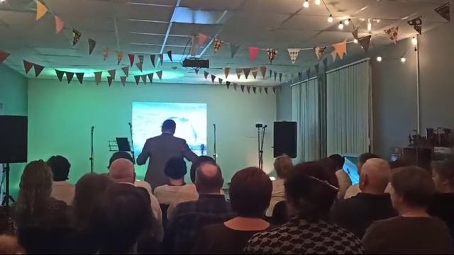 фрагмент спектакля на юбилее Чайки