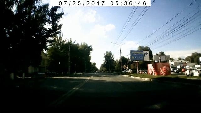 Самарский водитель-экстремал на "встречке" (2017)
