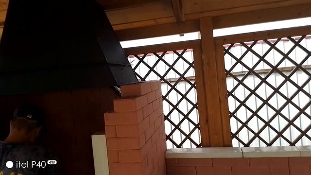 Монтаж Комплекса барбекю с печью под казан и мойкой