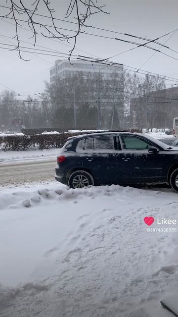 Томск. Зима.