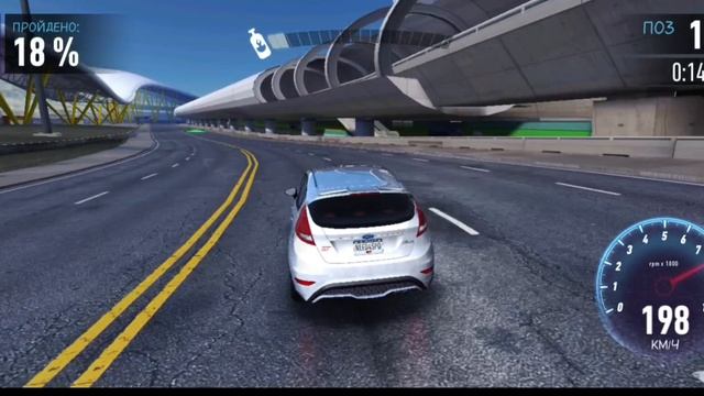 Прохожу гонку в воздухе в игре Need For Speed