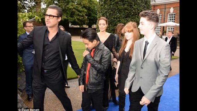 Maddox Jolie-Pitt is Brad and Angelina's guest of honour at Maleficent private reception