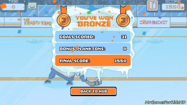 SpongeBob SquarePants Hockey Game For Kids