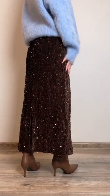 MiuKoMiYa коричневая юбка