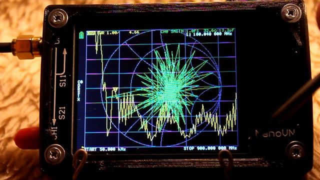 [Natalex] Nano VNA проверка антенны Яги 3-5...