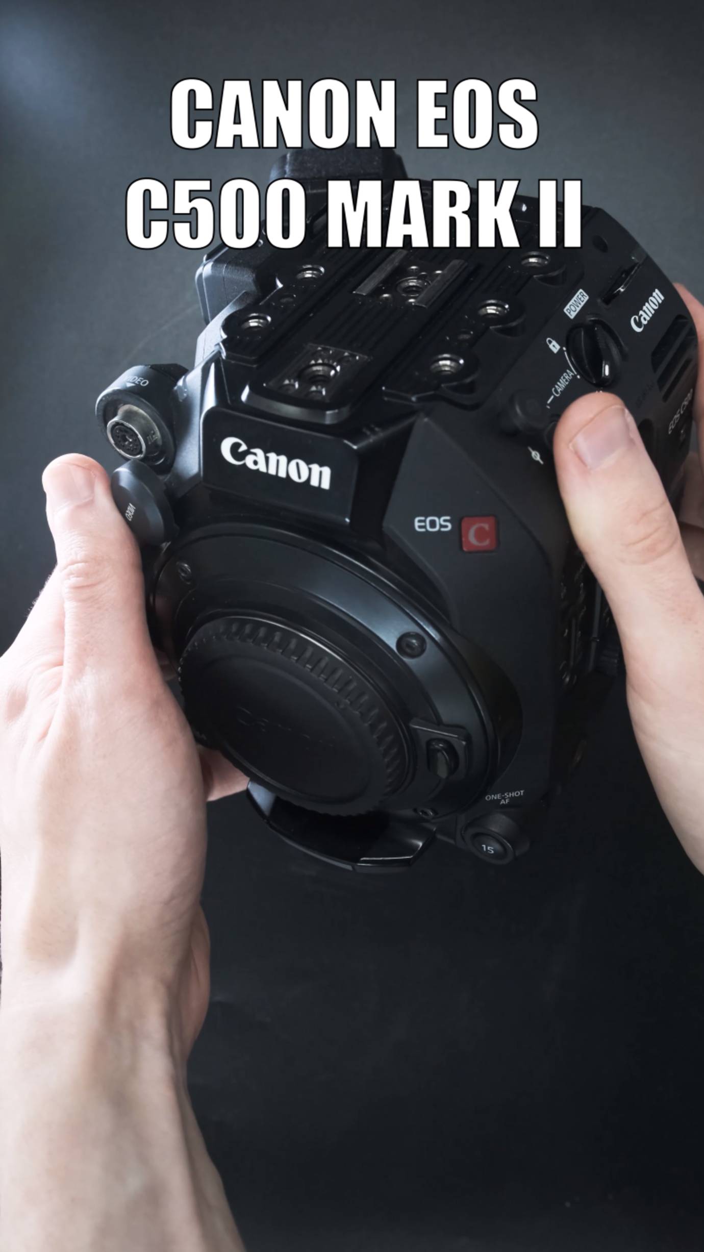 Производительный Canon EOS C500 Mark II