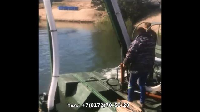 Мини земснаряд Нептун. Откачка ила. Очистка водоёма. Земснаряд для чистки водоёма. Углубление дна.