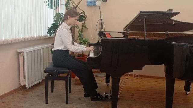 Абрамова Варвара. Б. Дварионас Маленькая рапсодия