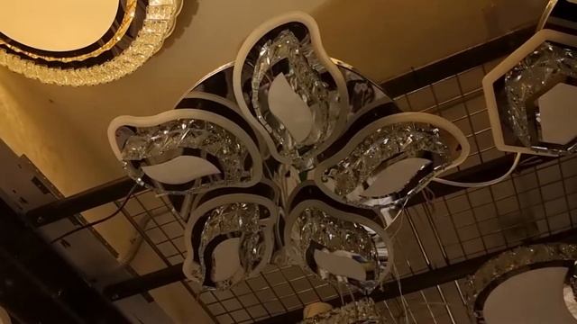 Хрустальная светодиодная люстра