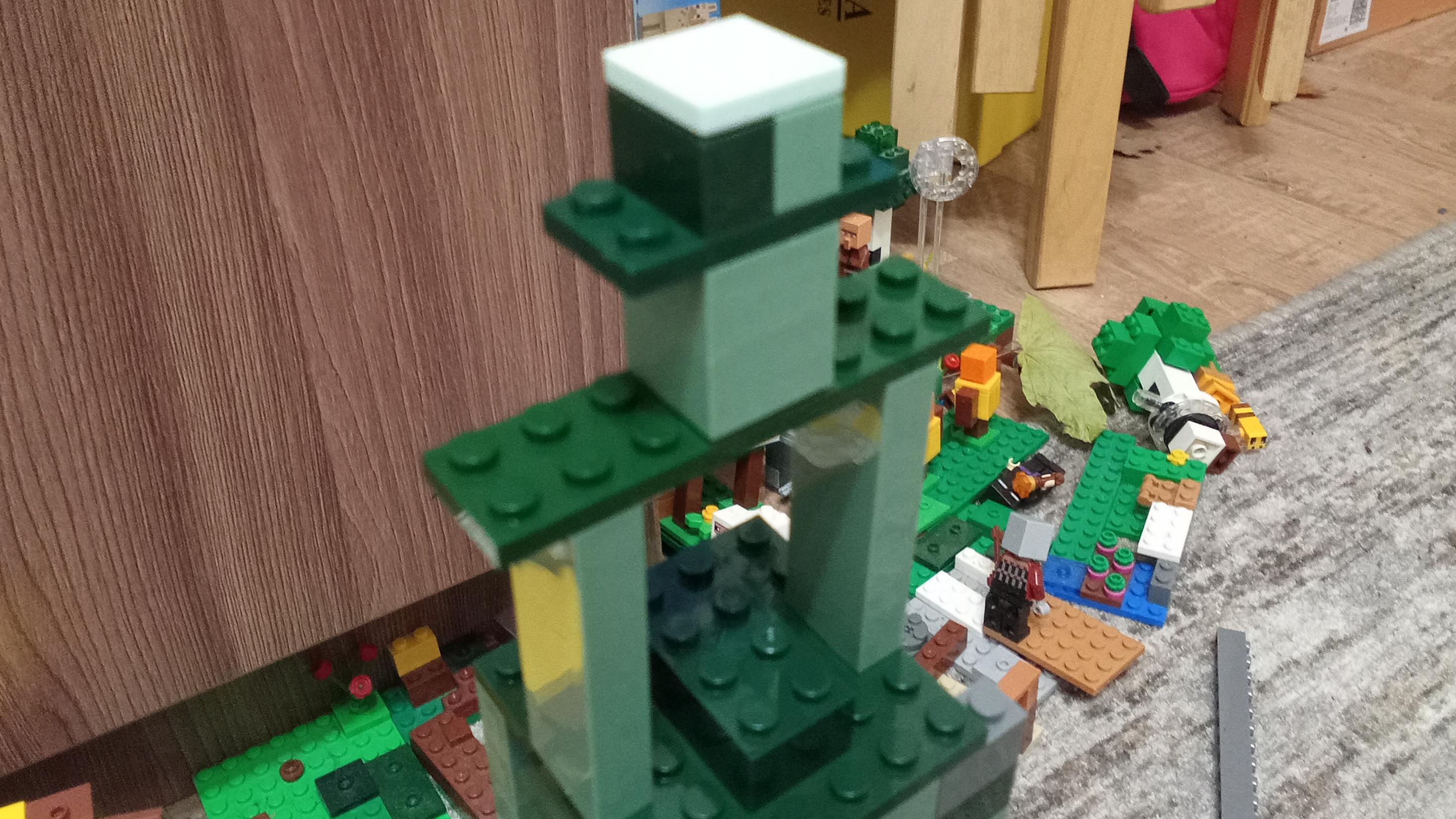 lego самоделка подводная башня Майнкрафт 👍👍👍
