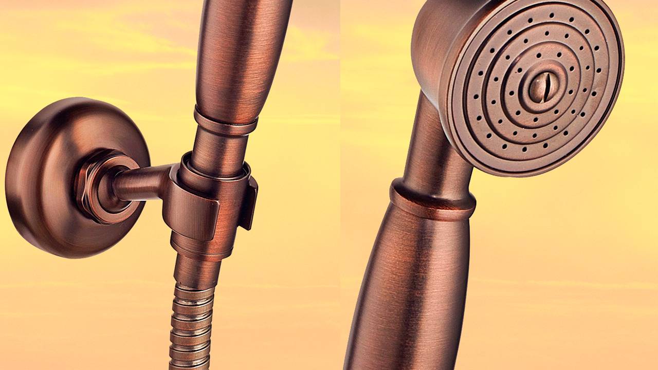 Распаковка душевого набора Swedbe Terracotta 2562