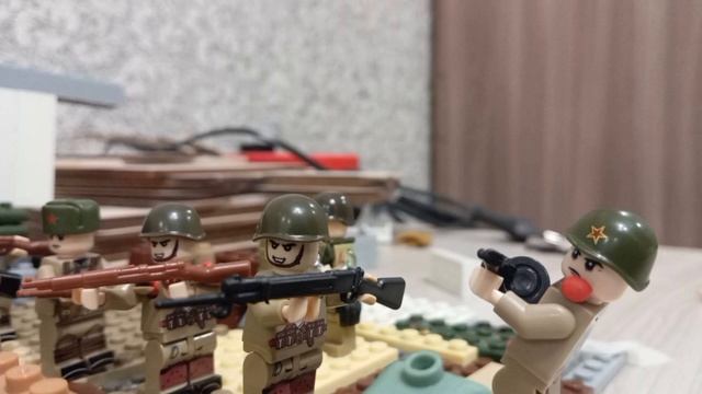 Оборона крепости Осовец//Лего//stop motion//ВОВ