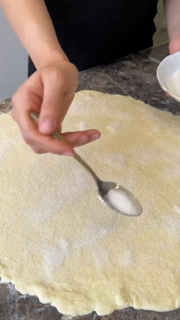 Творожные рогалики