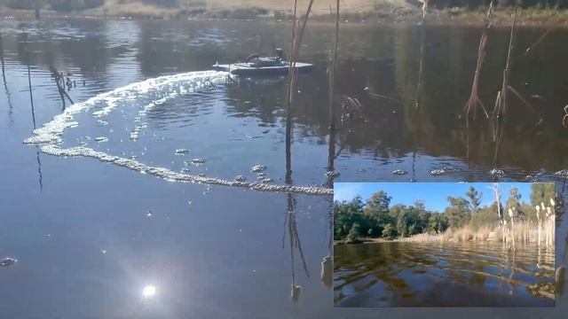 RC boat camera platform. SS Platypus Hunter first test