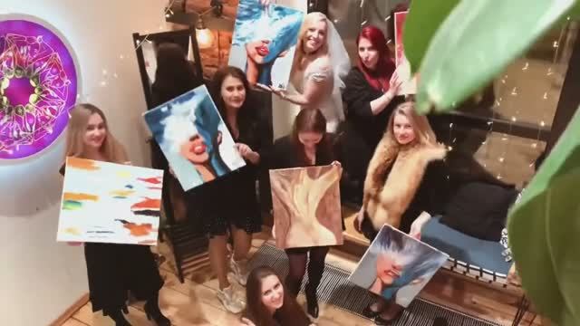 Арт вечеринка на Девичник