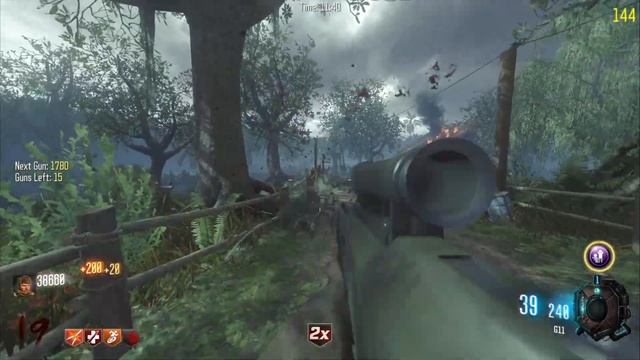 Shi No Numa but it's GUN GAME with Black Ops 1 Weapons [BO3 Zombies]