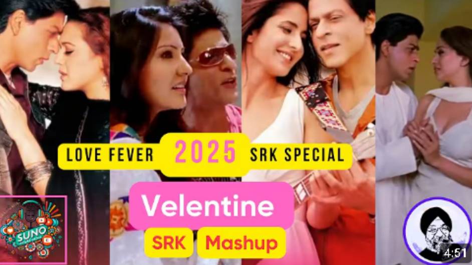 VALENTINE 2025 ｜ SRK MASHUP ｜ SHAHRUKH KHAN ｜ LOVE FEVER SPECIAL ｜