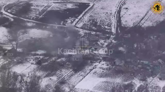 Апти Алаудинов "АХМАТ". Уничтожение вражеского ПВД нашей артой