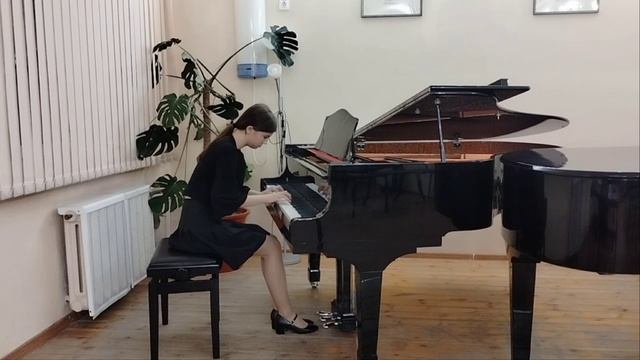 Ковалёва Анна.  Инвенция трехголосная Фа мажор