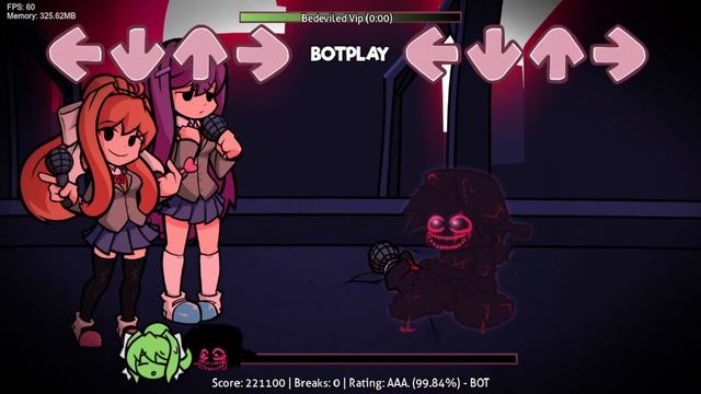 Friday Night Funkin Corruption Mod vs Monika New Demo