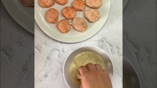 Домашние наггетсы с сыром